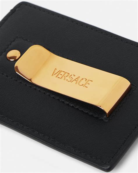 versace card case con catena napp|Versace card case.